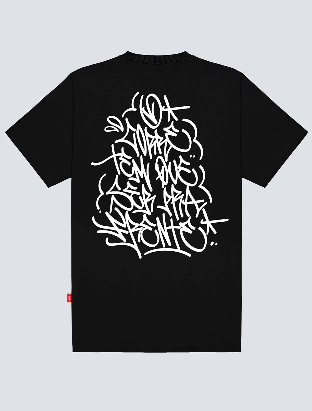 Camiseta Plus Size Chronic/Thaíde Corre Sempre Para Frente - Preta