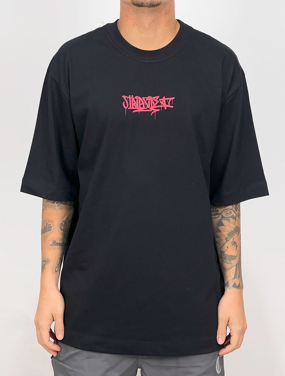 Camiseta Oversized Trip Side Santa Madre Gangsta