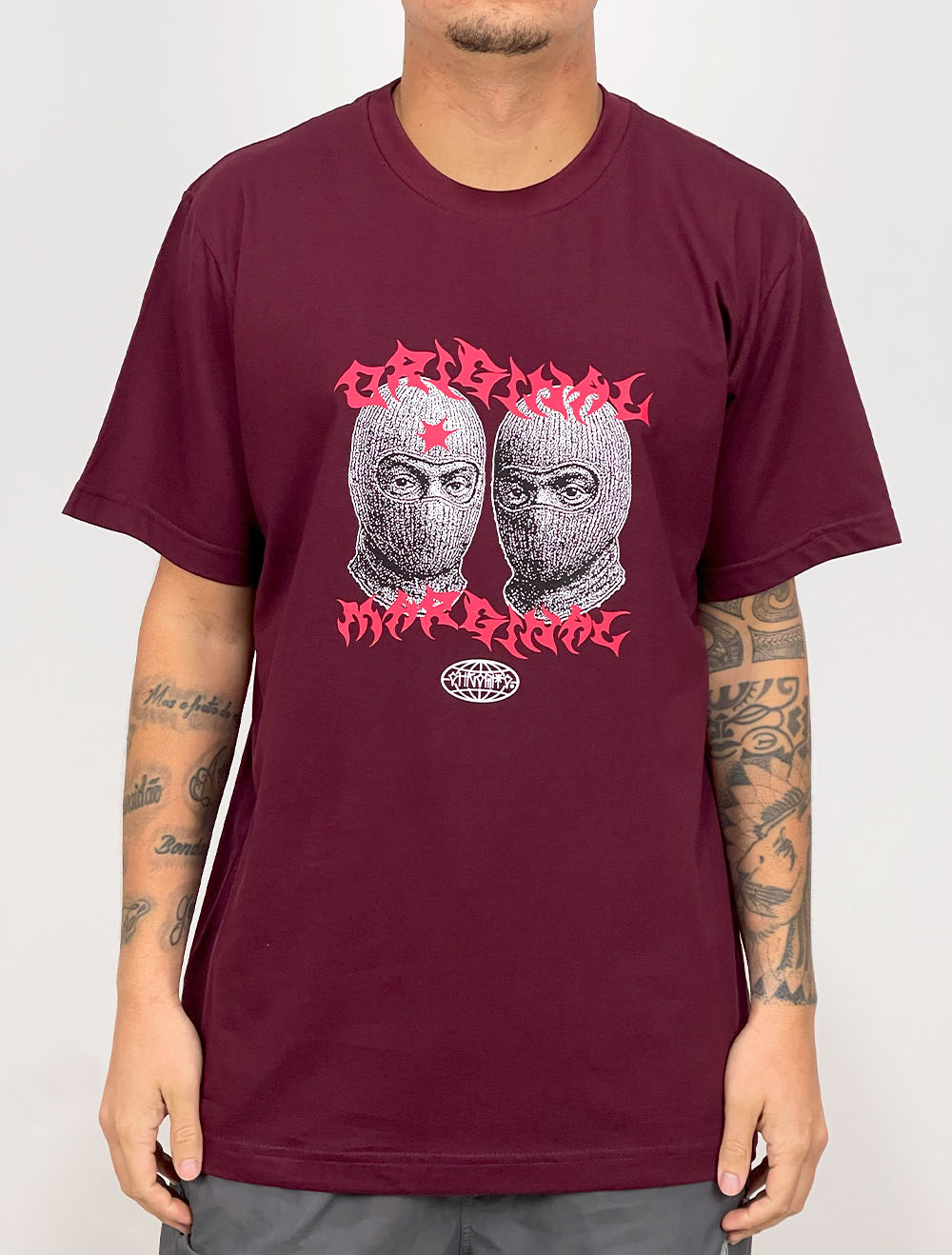 Camiseta Chronic Angel Partner - Vinho
