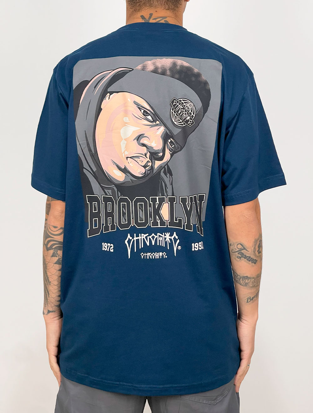 Camiseta Chronic Notorious Big Authentic - Vinho