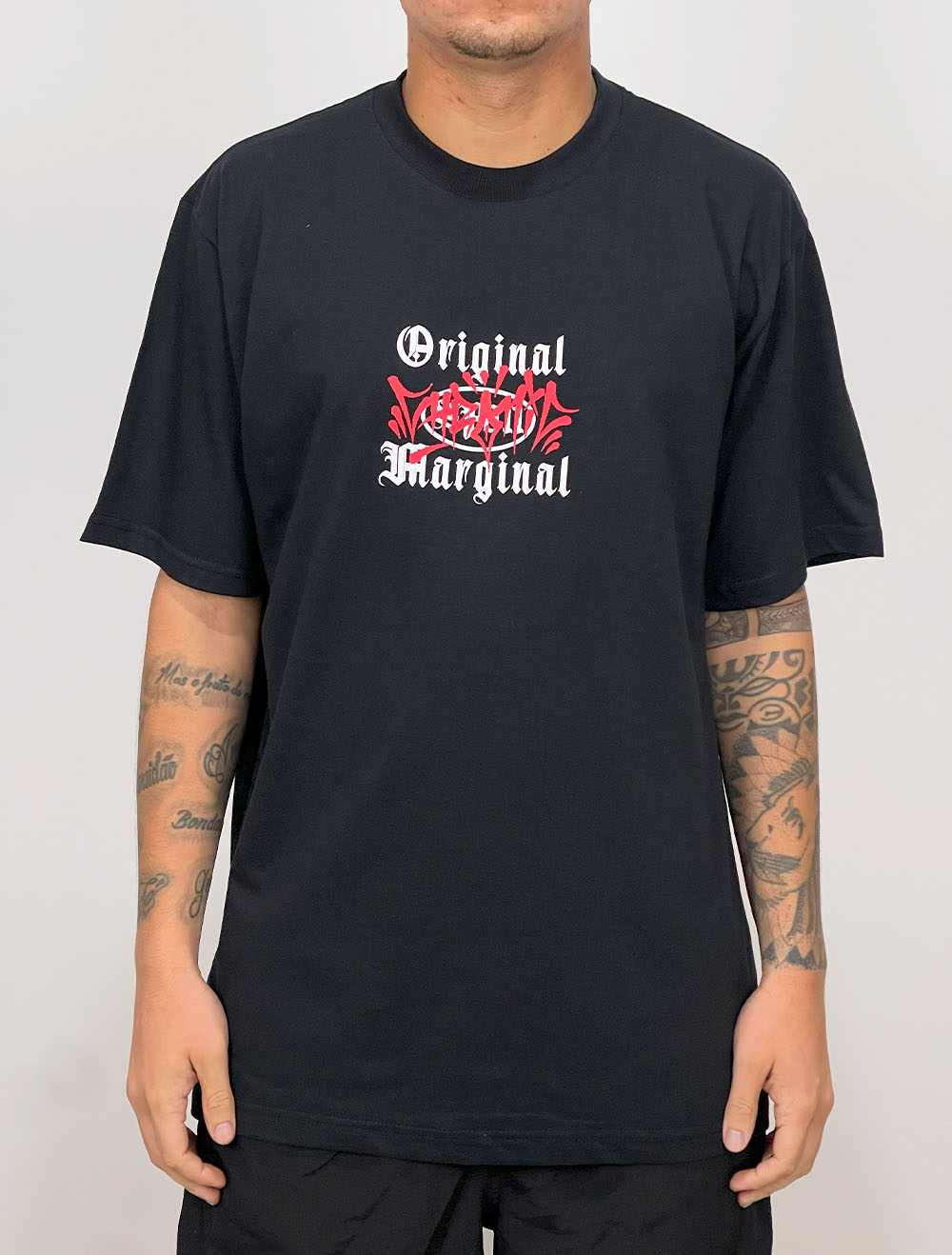 Camiseta Chronic Santa Graff Coroa de Espinho - Preta