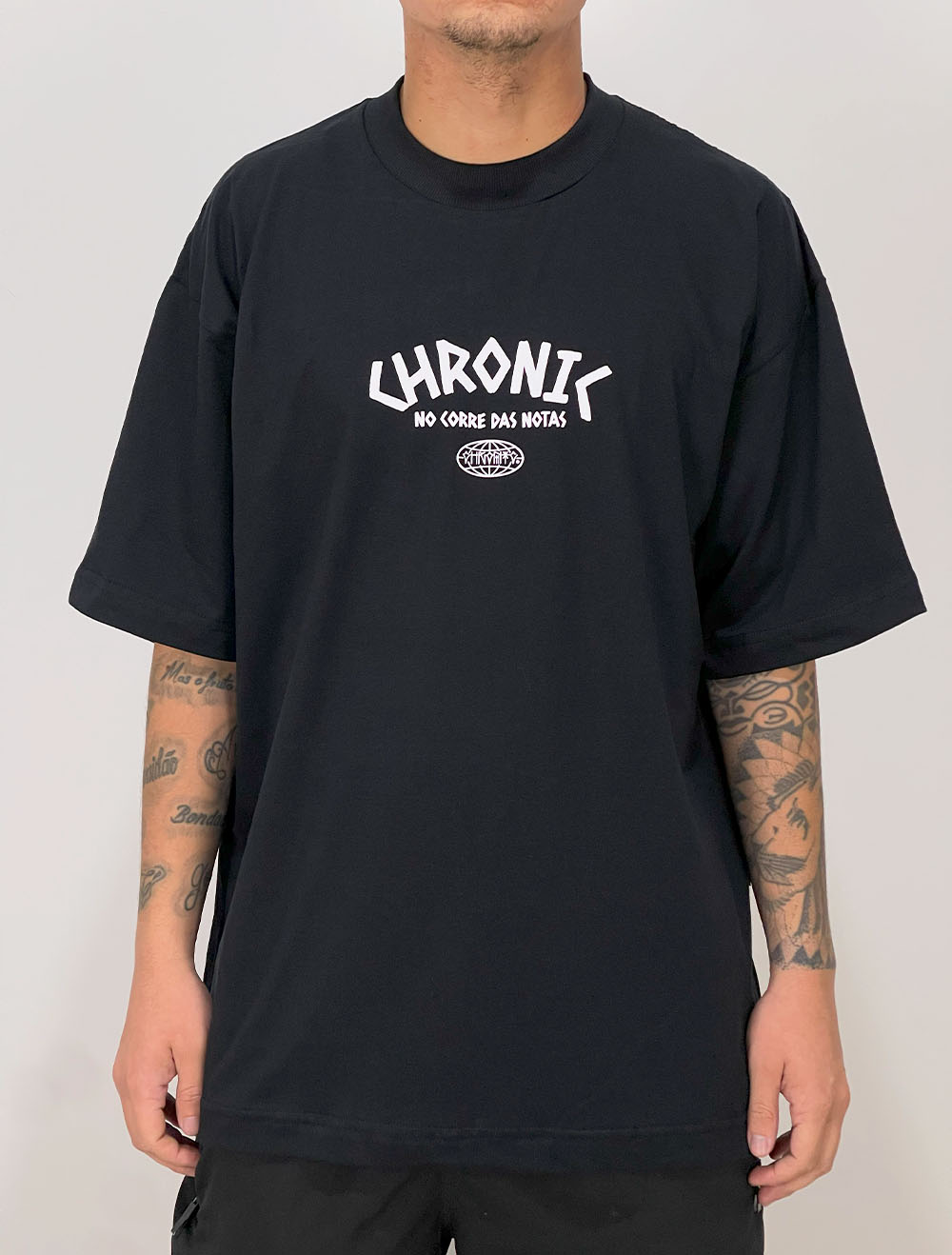 Camiseta Oversized Chronic Rap e Sol Front