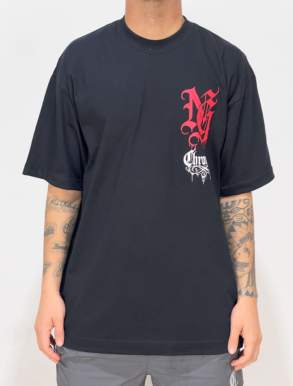Camiseta Oversized Chronic Rap e Sol Front