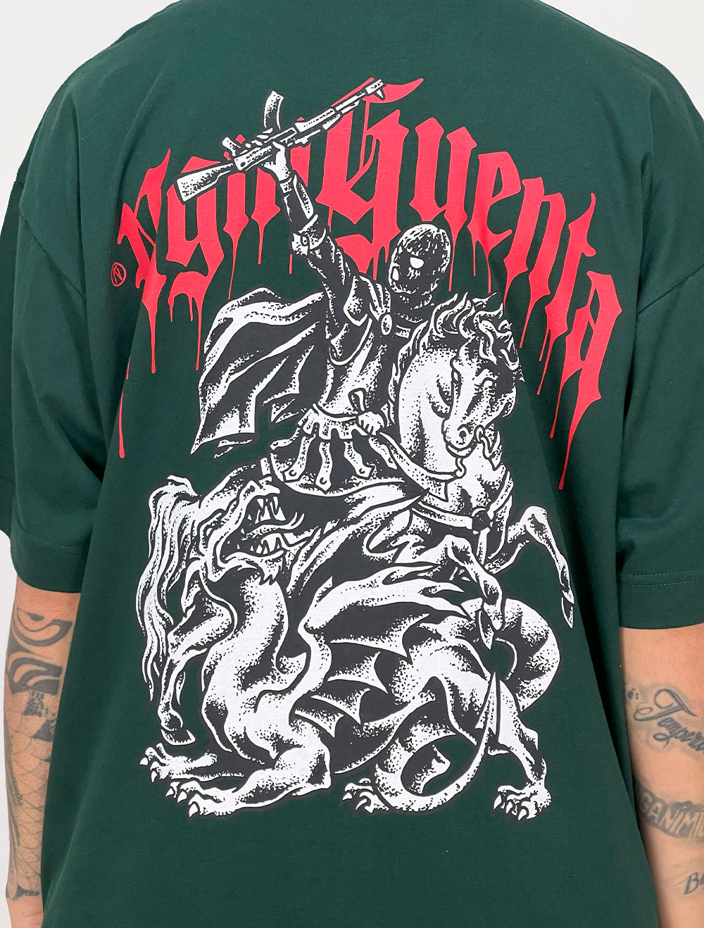 洋楽 g-rap Sag Nasty 2 Triple O Camiseta Oversized Chronic São Jorge Tag Caos