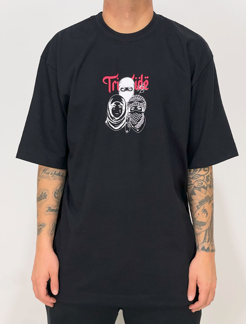 Camiseta Oversized Premium Trip Side Arabe Women