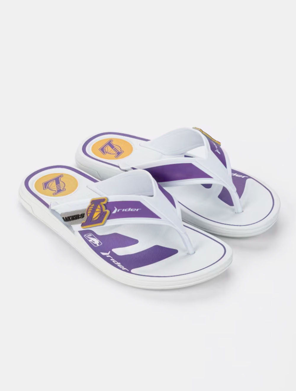 Chinelo de Dedo Start NBA Rider Lakers - Branco