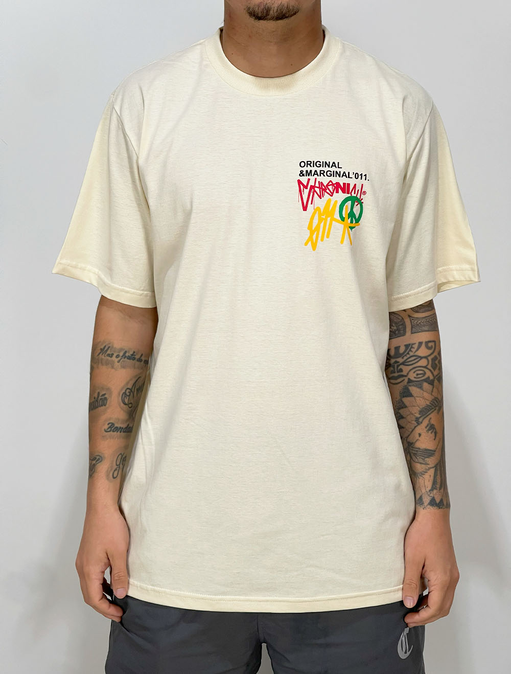 Camiseta Chronic Bob Marley Shadow Roots