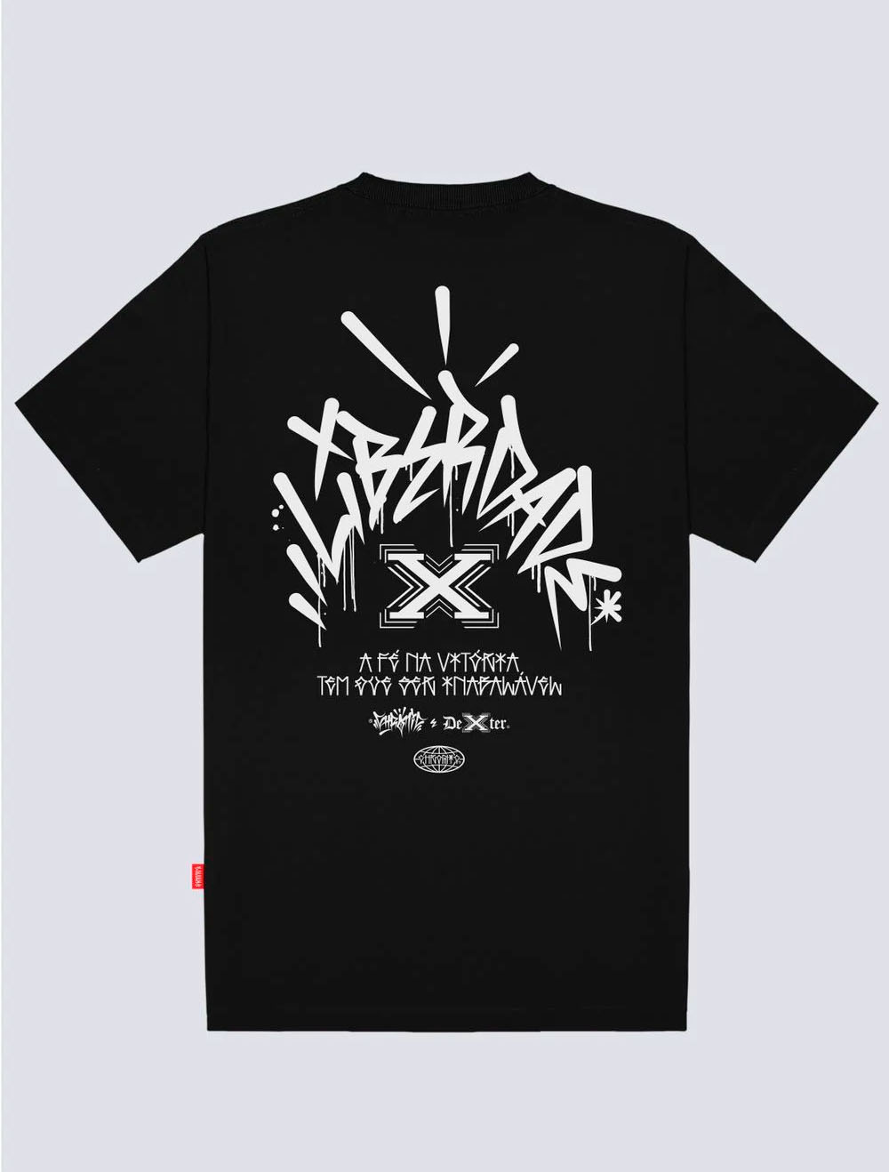 Camiseta Plus Size Chronic/Dexter Liberdade - Preta