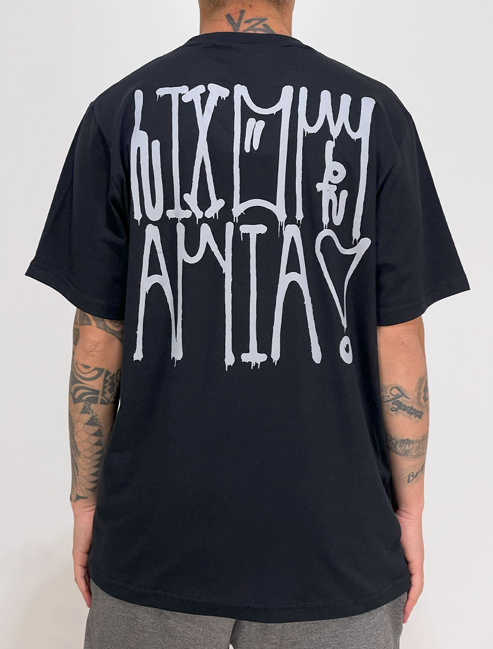 Camiseta Chronic/Lixo Mania Sem Justiça Sem Paz