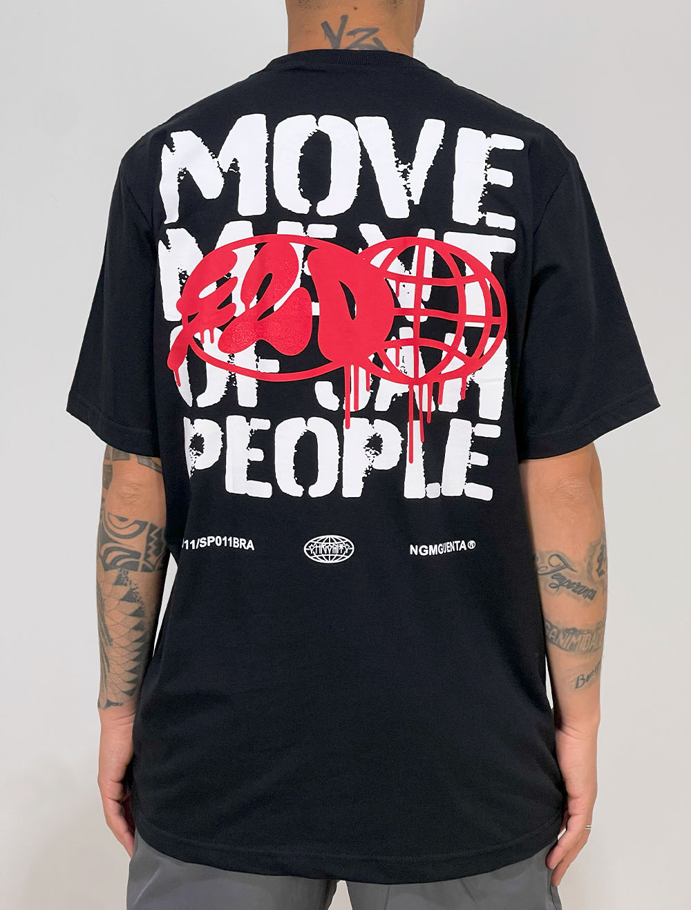 Camiseta Chronic Movement of Jah People Frase