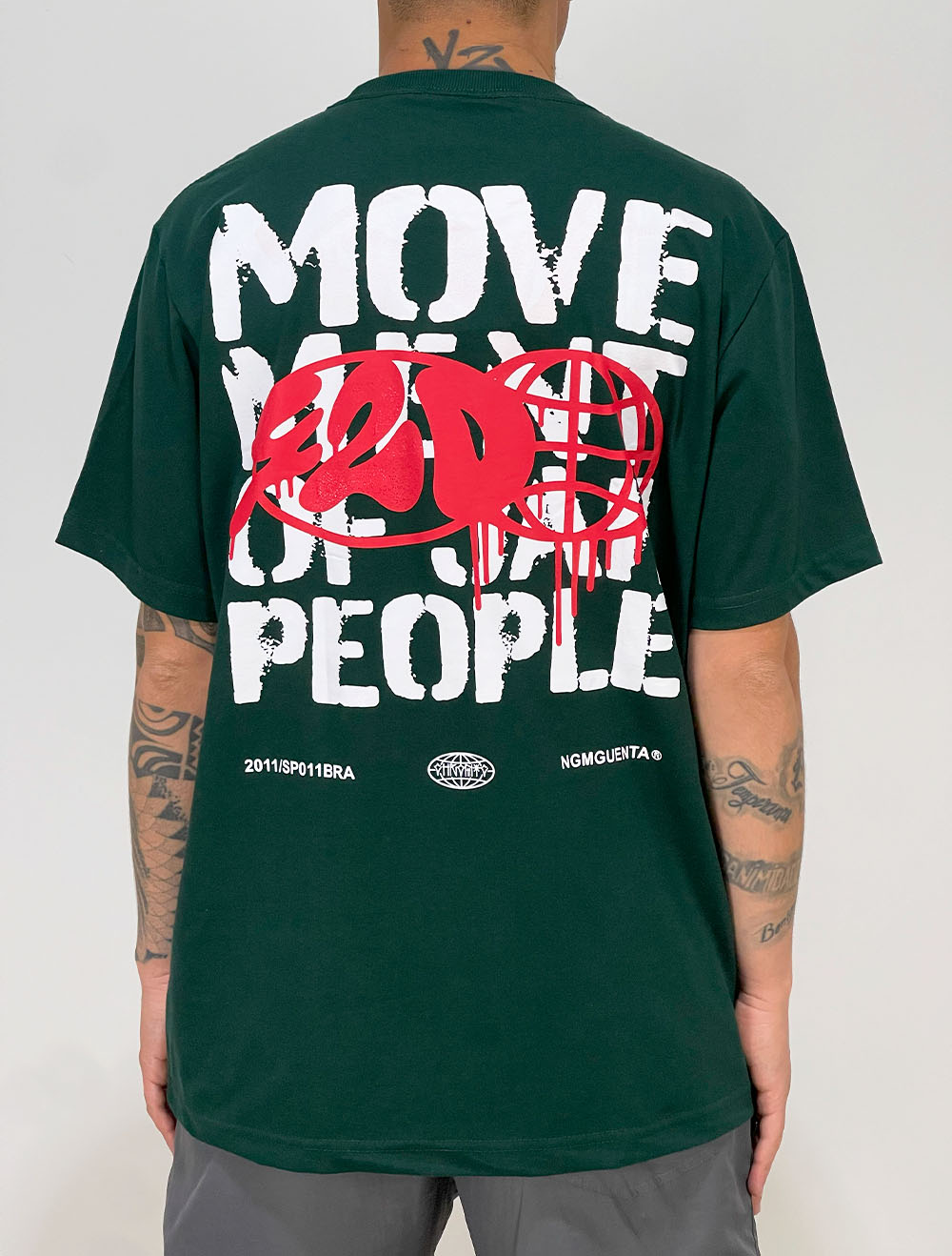 Camiseta Chronic Movement of Jah People Frase