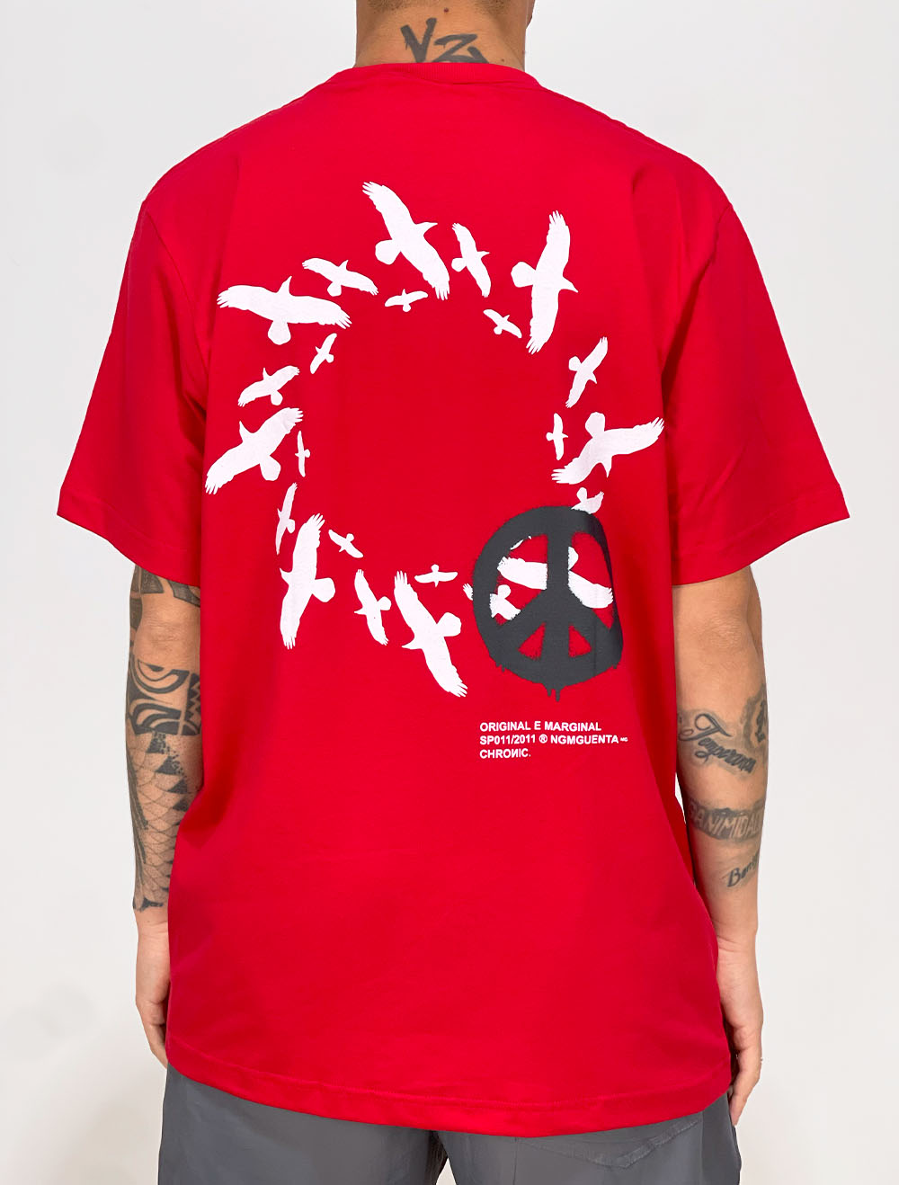 Camiseta Chronic Paz e Liberdade