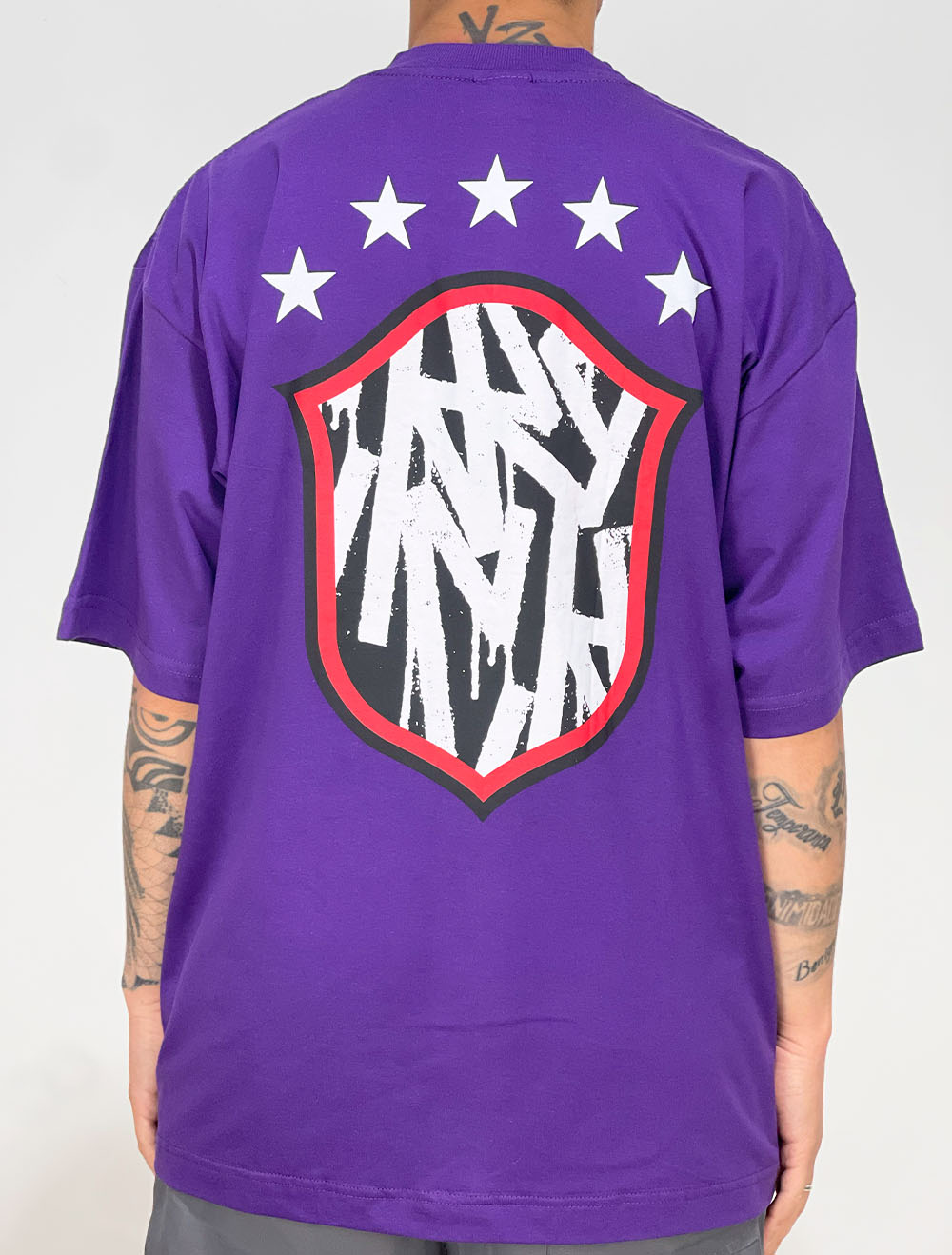 Camiseta Oversized Chronic Adiel e R10 Logo Seleção