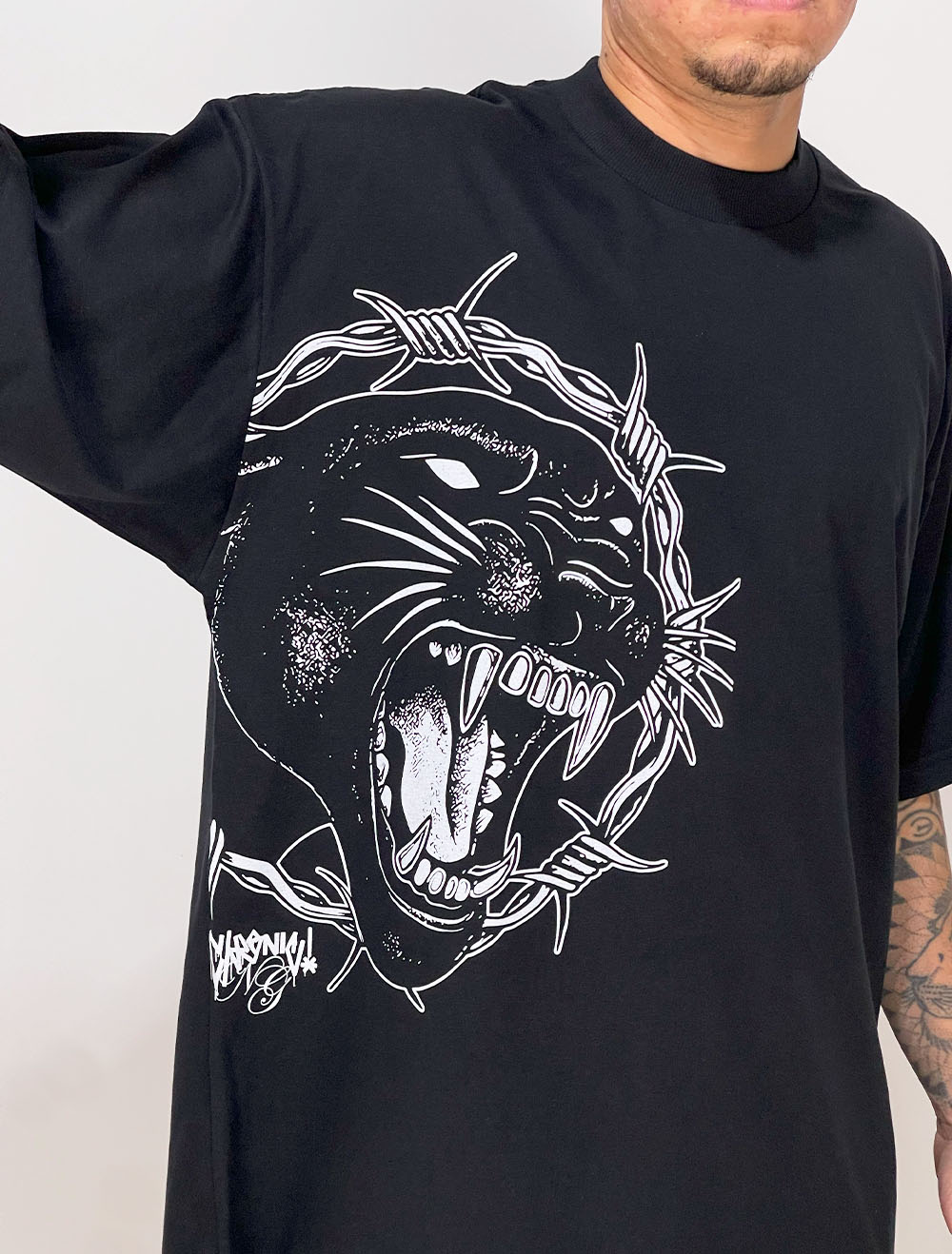 Camiseta Oversized Chronic Panther Left