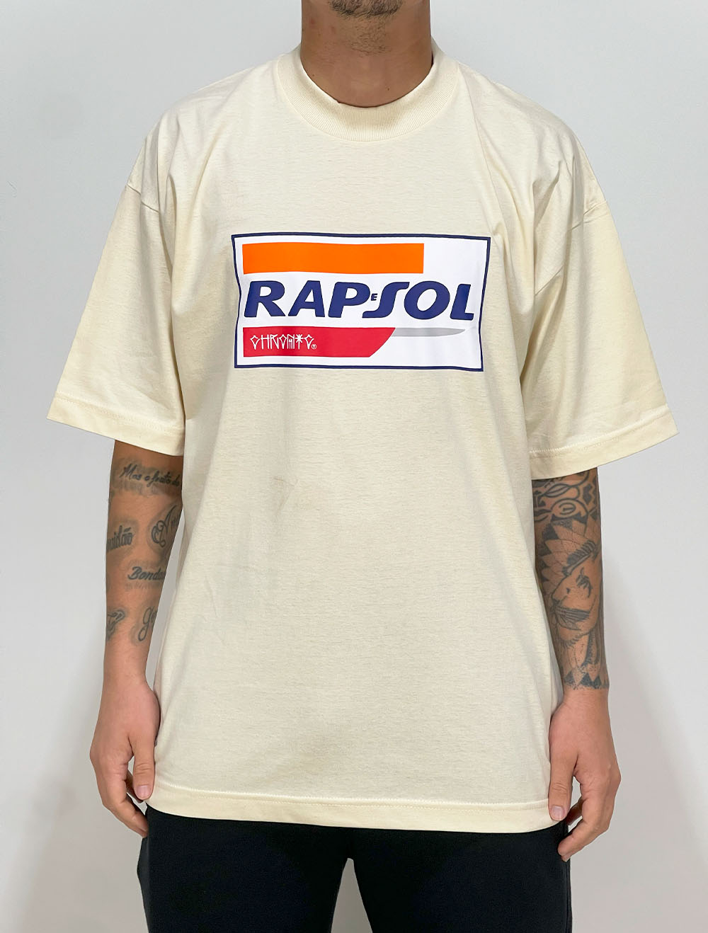 Camiseta Oversized Chronic Rap e Sol Front