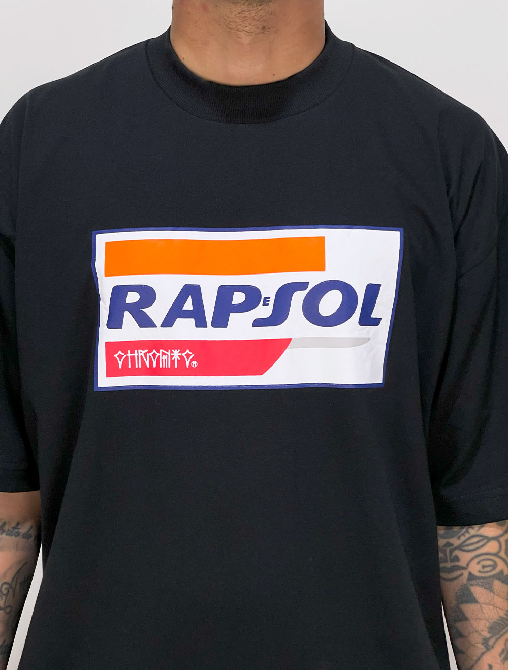 Camiseta Oversized Chronic Rap e Sol Front