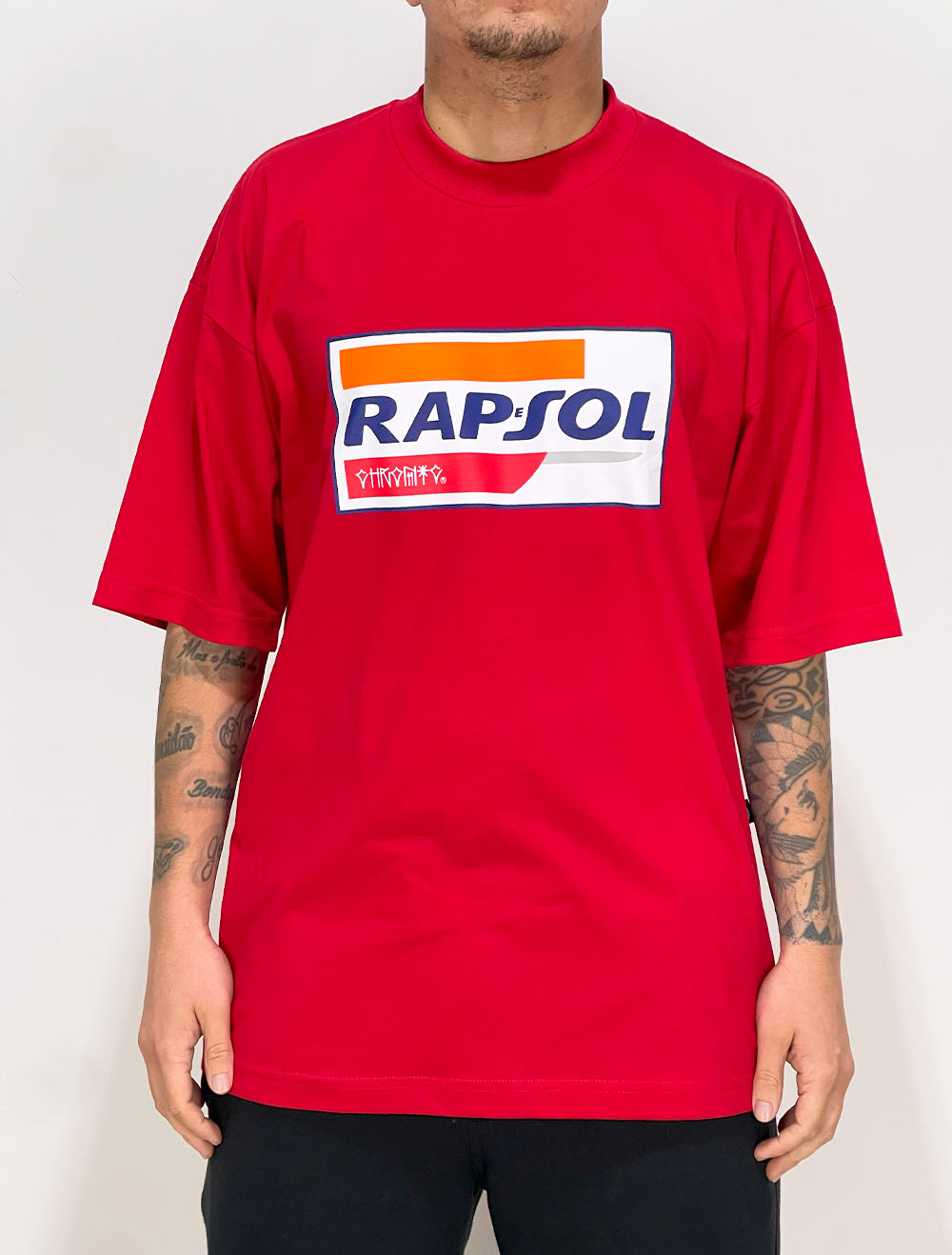 Camiseta Oversized Chronic Rap e Sol Front