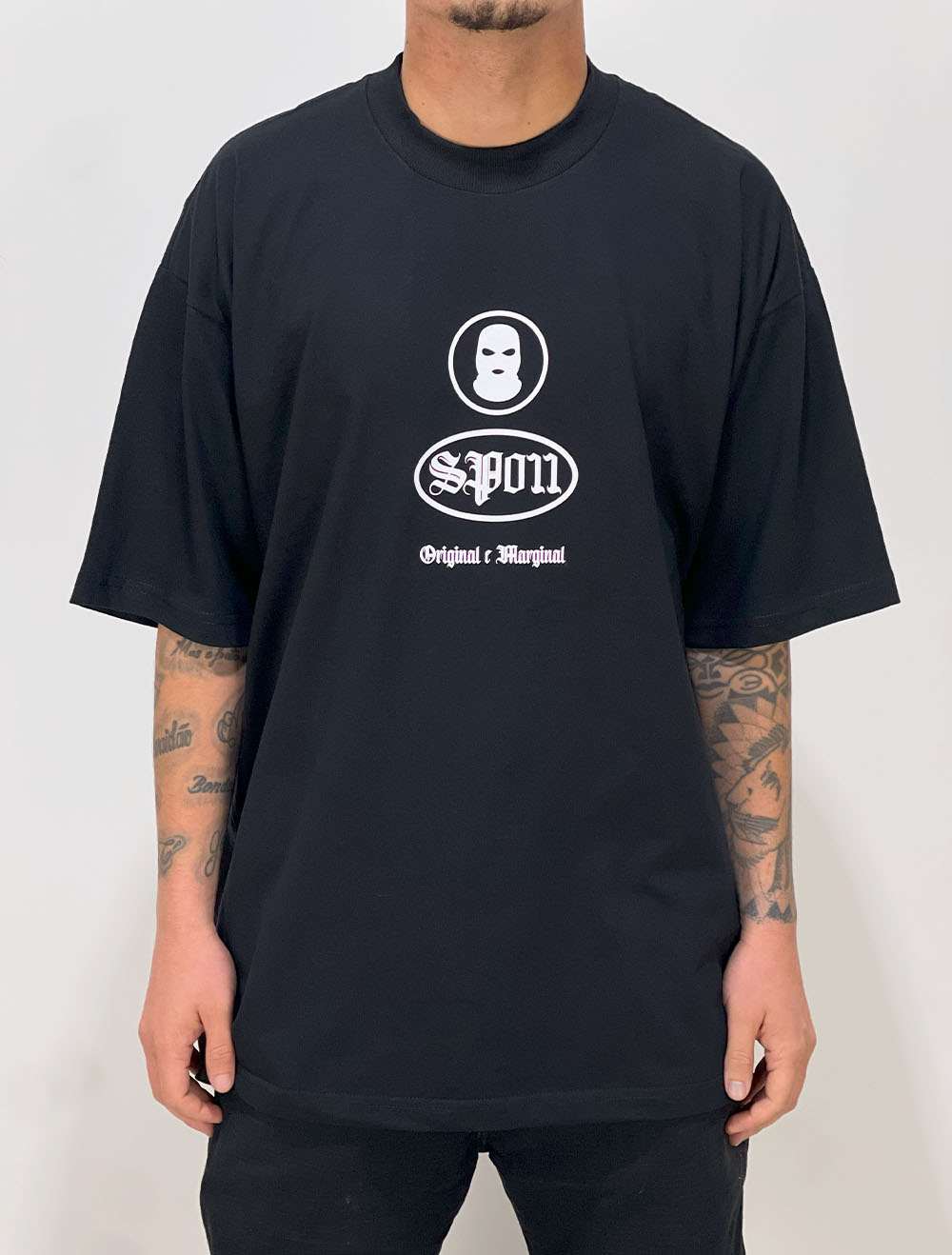 Camiseta Oversized Chronic Tag Flow NG SP011 Back
