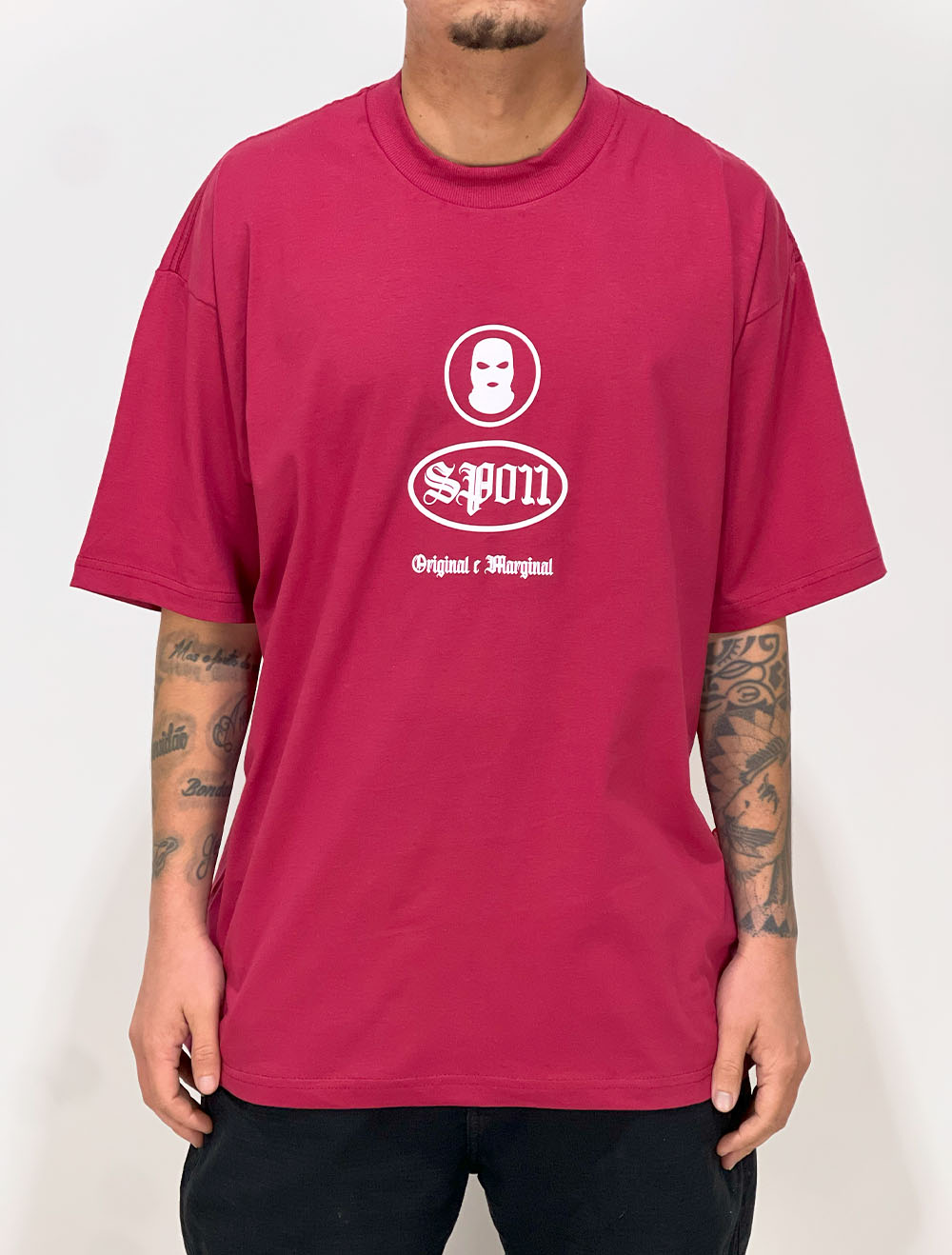 Camiseta Oversized Chronic Tag Flow NG SP011 Back