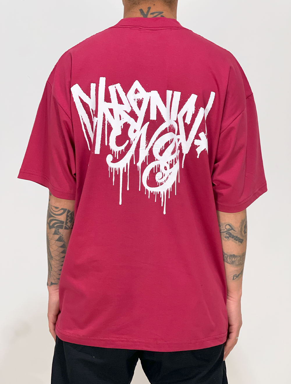 Camiseta Oversized Chronic Tag Flow NG SP011 Back