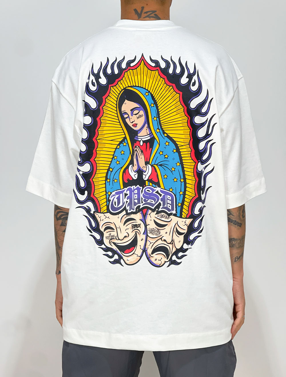 Camiseta Oversized Premium Trip Side CARD Guadalupe