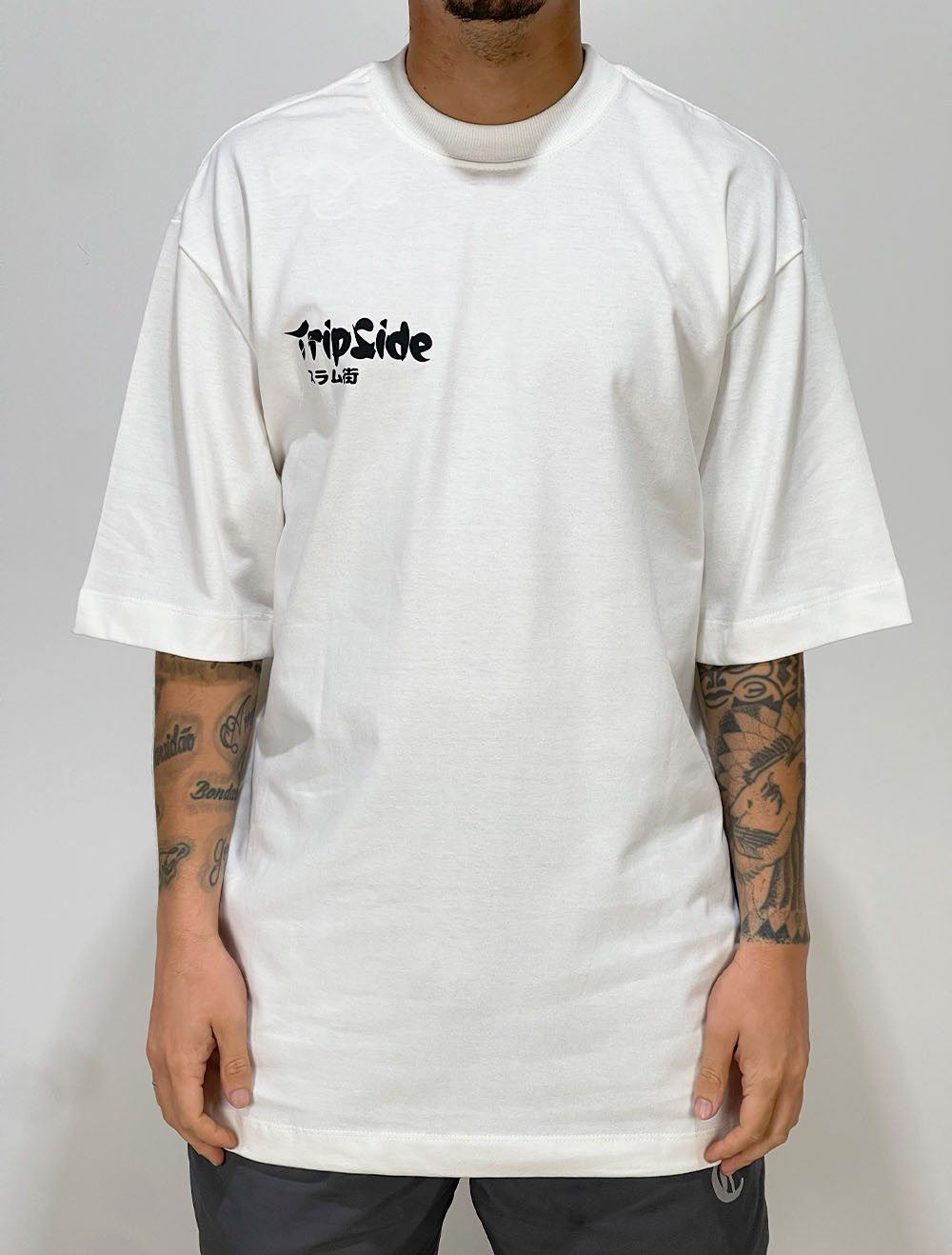 Camiseta Oversized Premium Trip Side Dragão Chinês