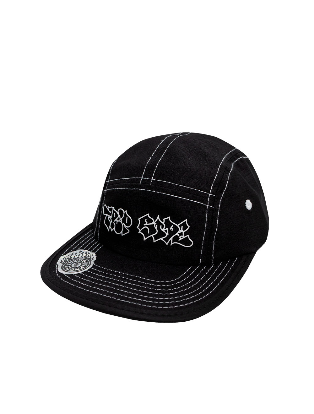 Boné 5 Five Panel Trip Side Tag Spel New Street - Preto - Aba Flexível