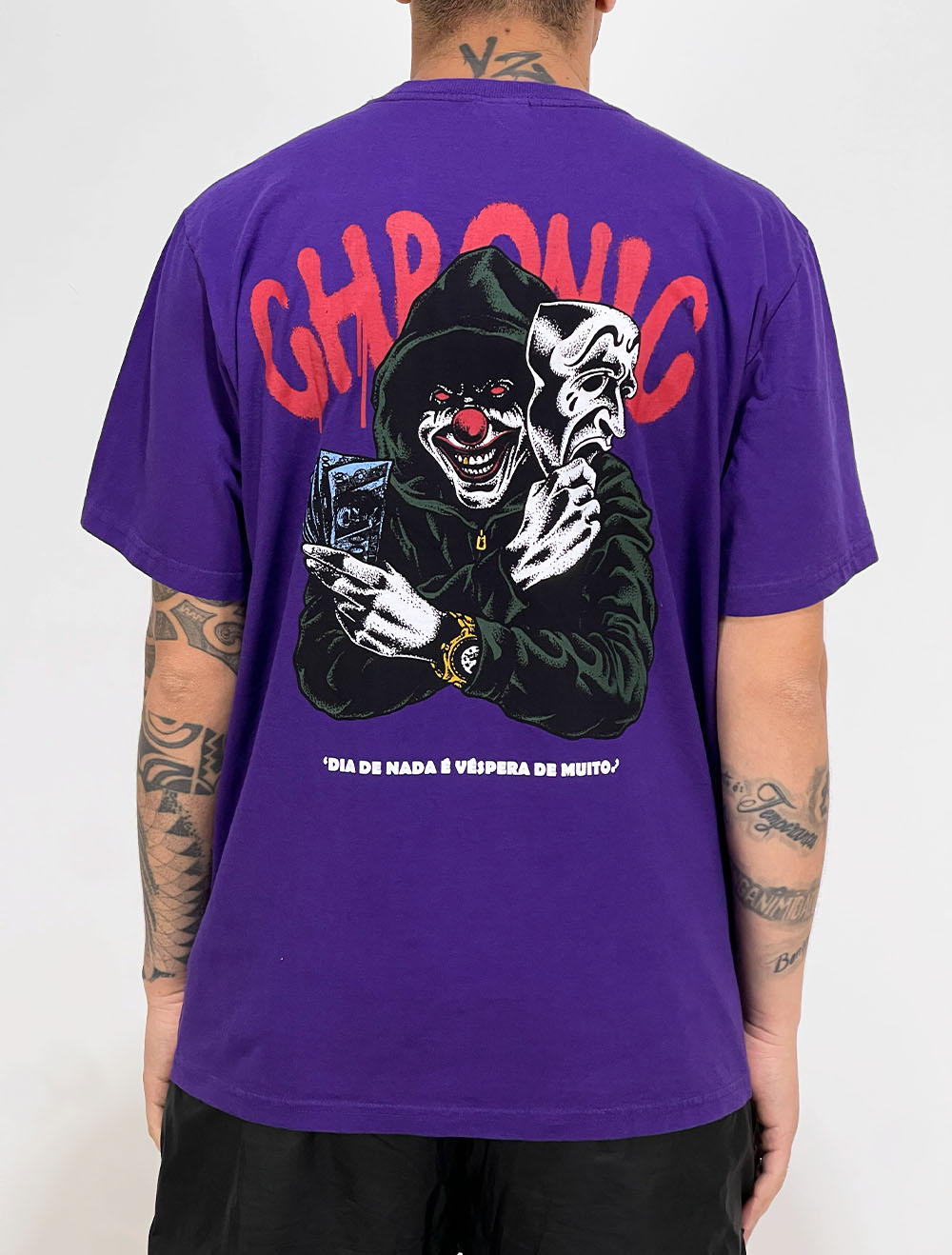 【g-rap】 JON DO / DIA CHRONICS Camiseta Chronic Dia de Nada é Véspera de Muito