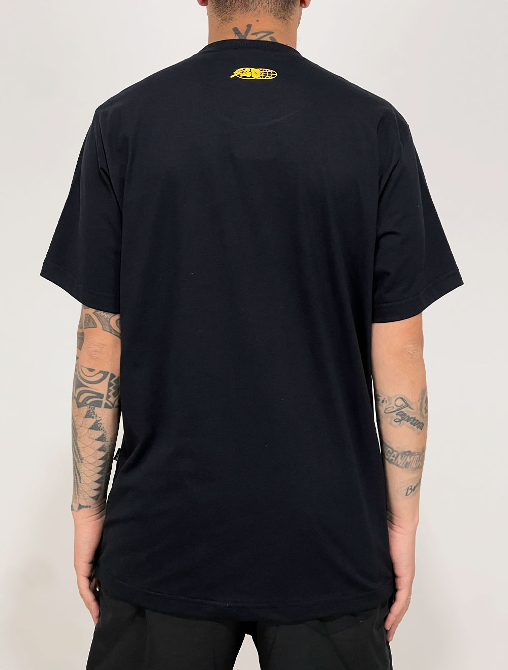 Camiseta Chronic Movement of Jah People Roots Front - Preta