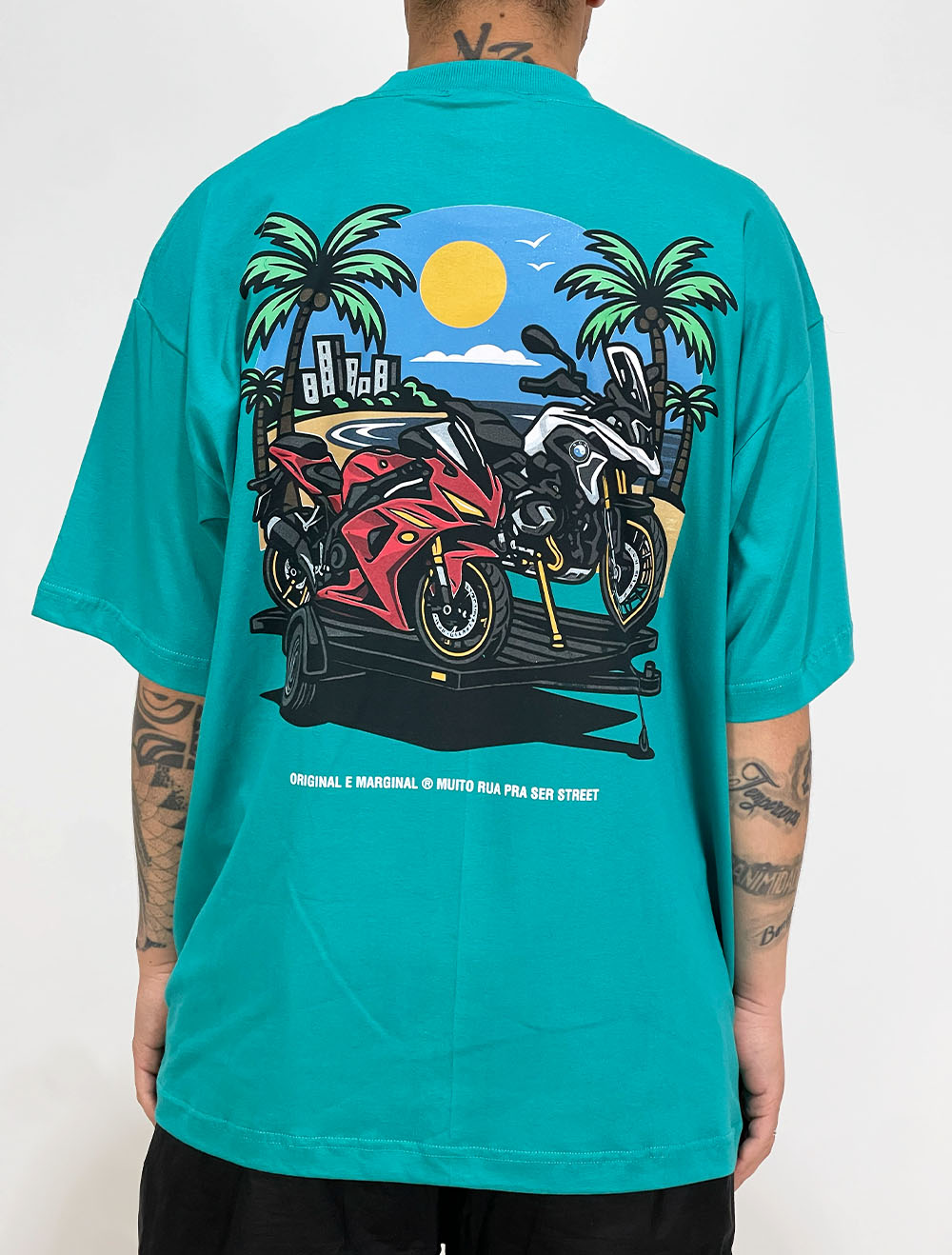 Camiseta Oversized Chronic Ferias Motos