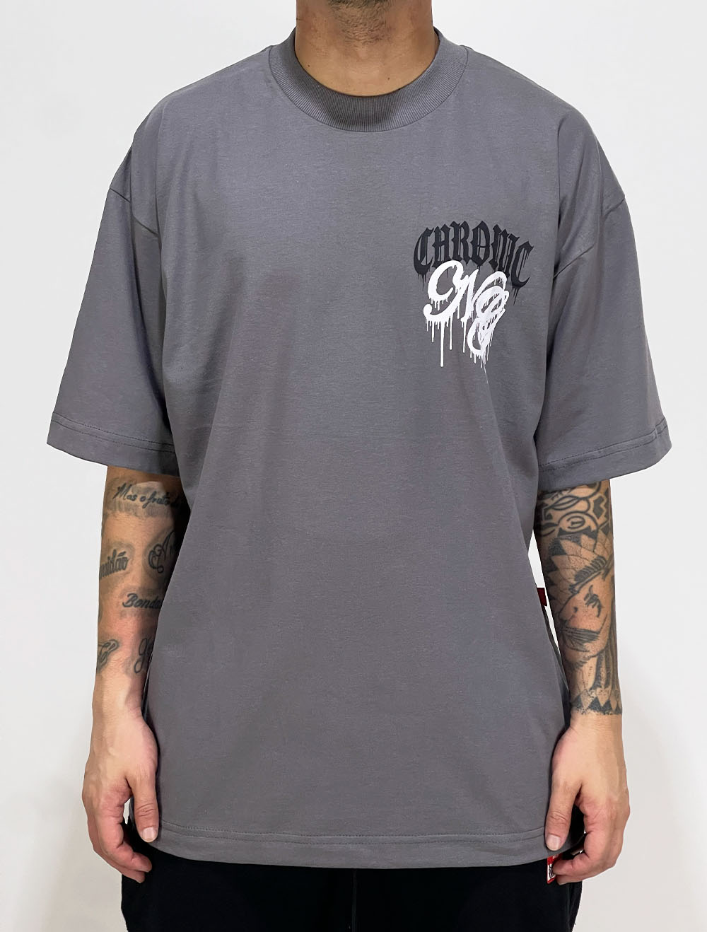 Camiseta Oversized Chronic São Jorge Hunter