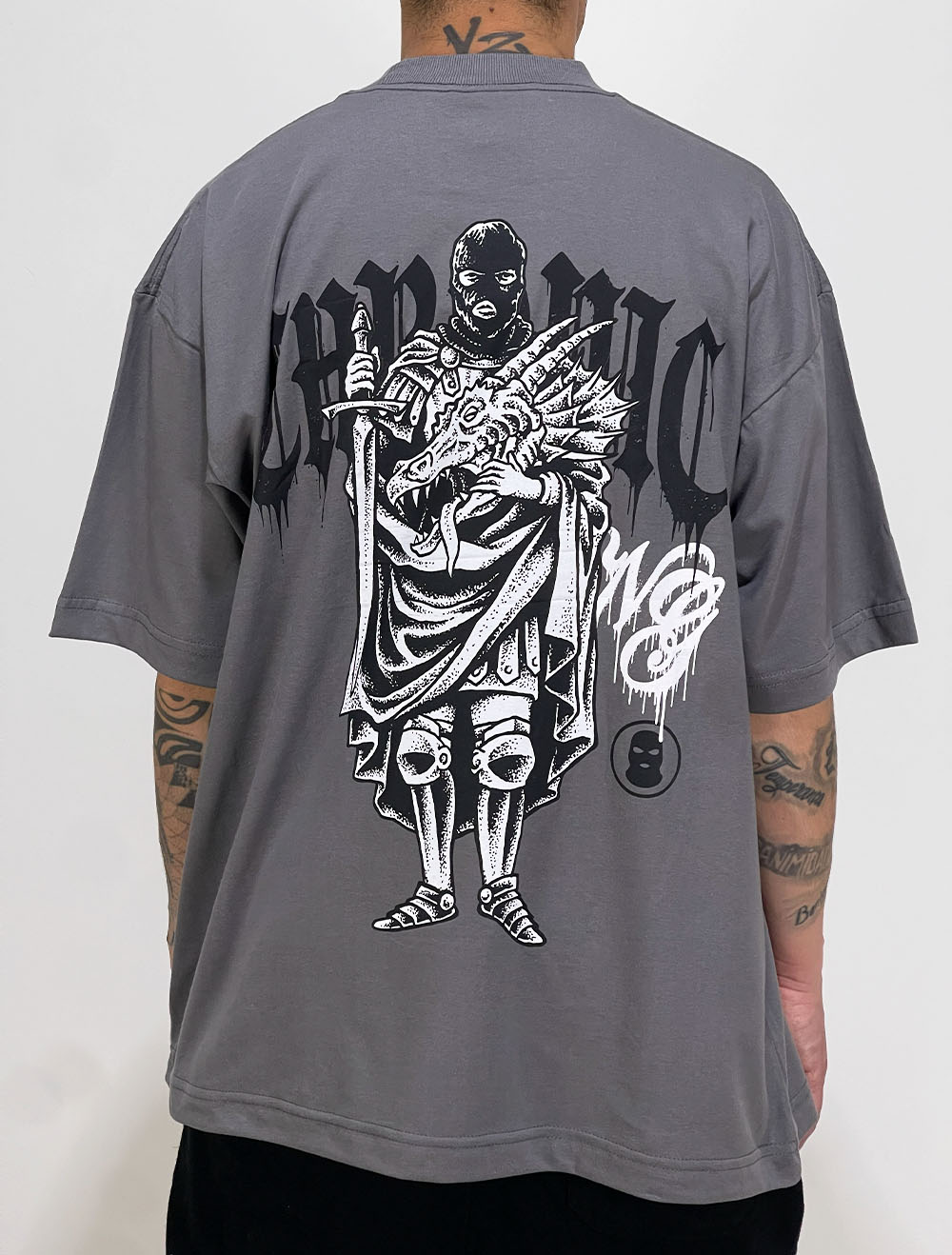 Camiseta Oversized Chronic São Jorge Hunter