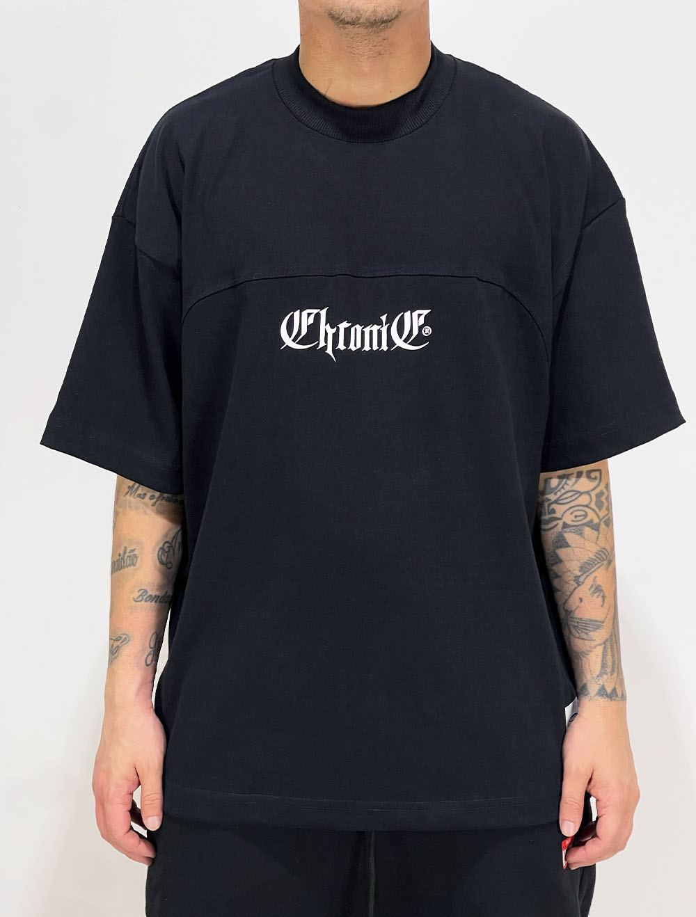 Camiseta Oversized Premium Chronic Quem me Protege não Vacila