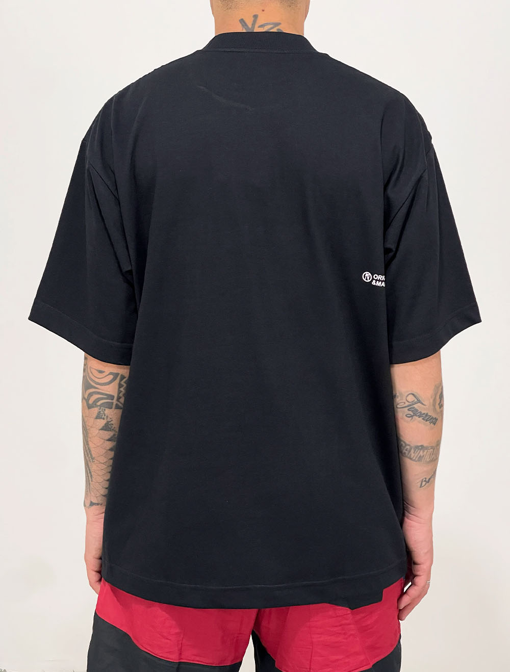 Camiseta Oversized Premium Chronic Tag Nibz - Preta