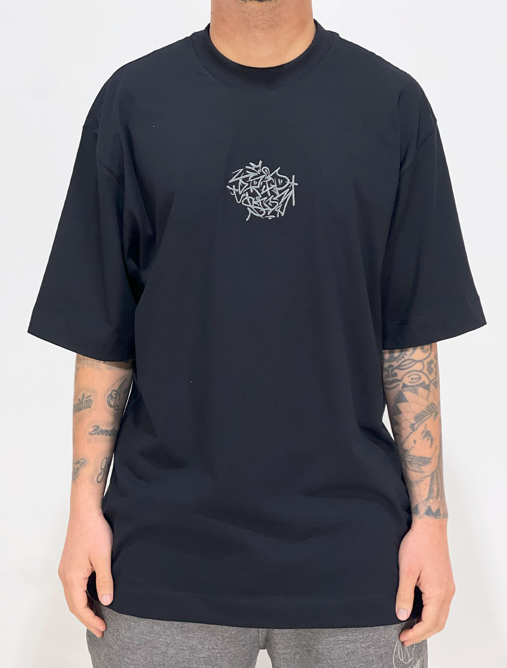 Camiseta Oversized Trip Side Tag Brick
