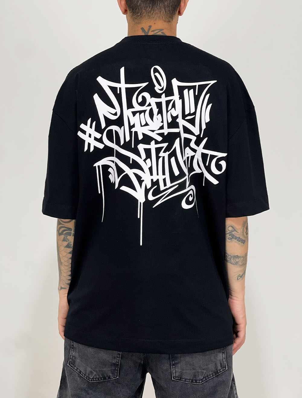 m24（感謝）/3 Camiseta Oversized Trip Side Tigre x Dragão Risco - Roxo