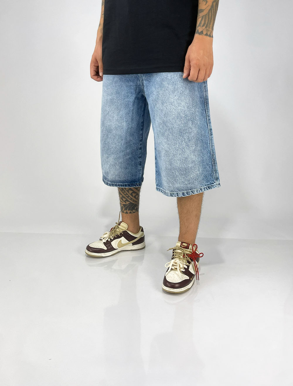 Bermuda Jeans Baggy Super Jorts Denim Co - Azul