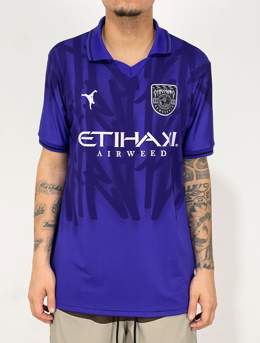 Camiseta Chronic de Time Tag Etihaxi Airweed - Roxo