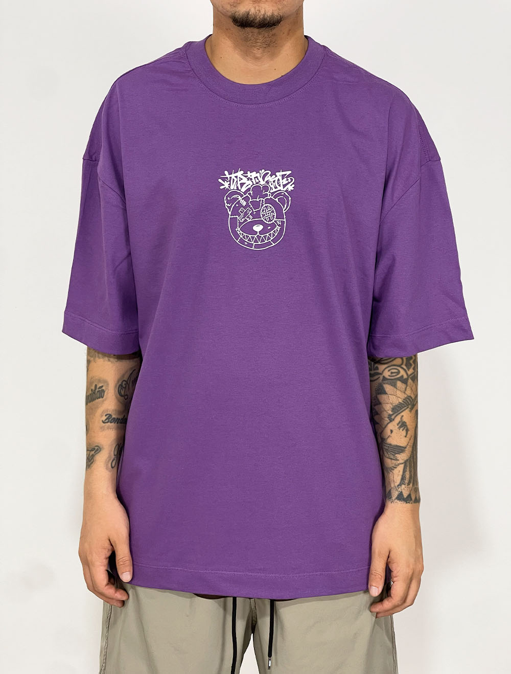 Camiseta Oversized Trip Side Ninja - Preta
