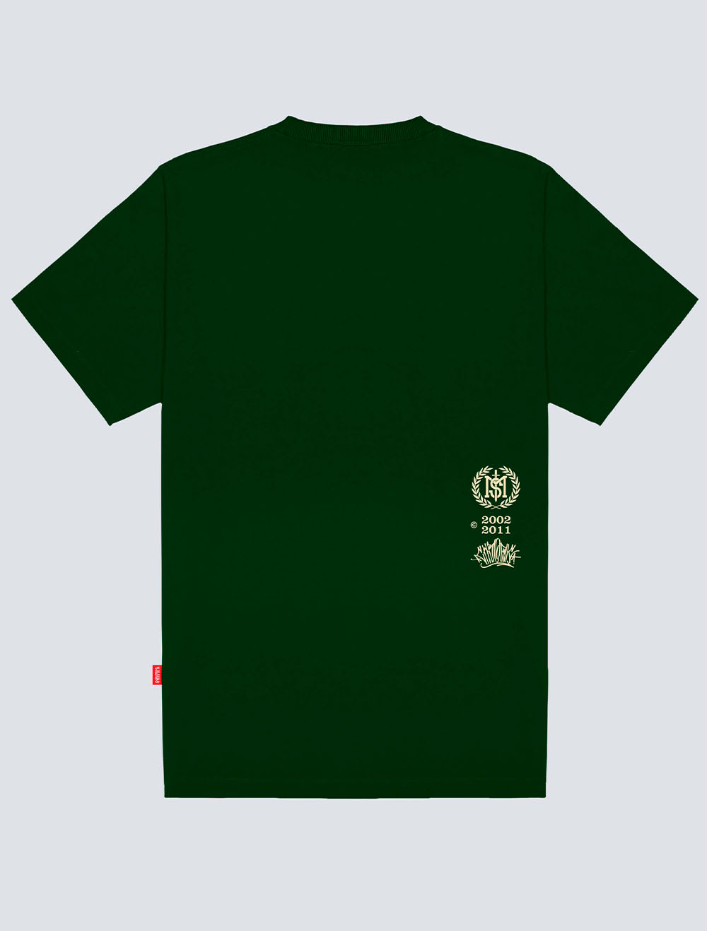 Camiseta Plus Size Chronic/Mato Seco Jah Sabe, Jah Vê Logo Front
