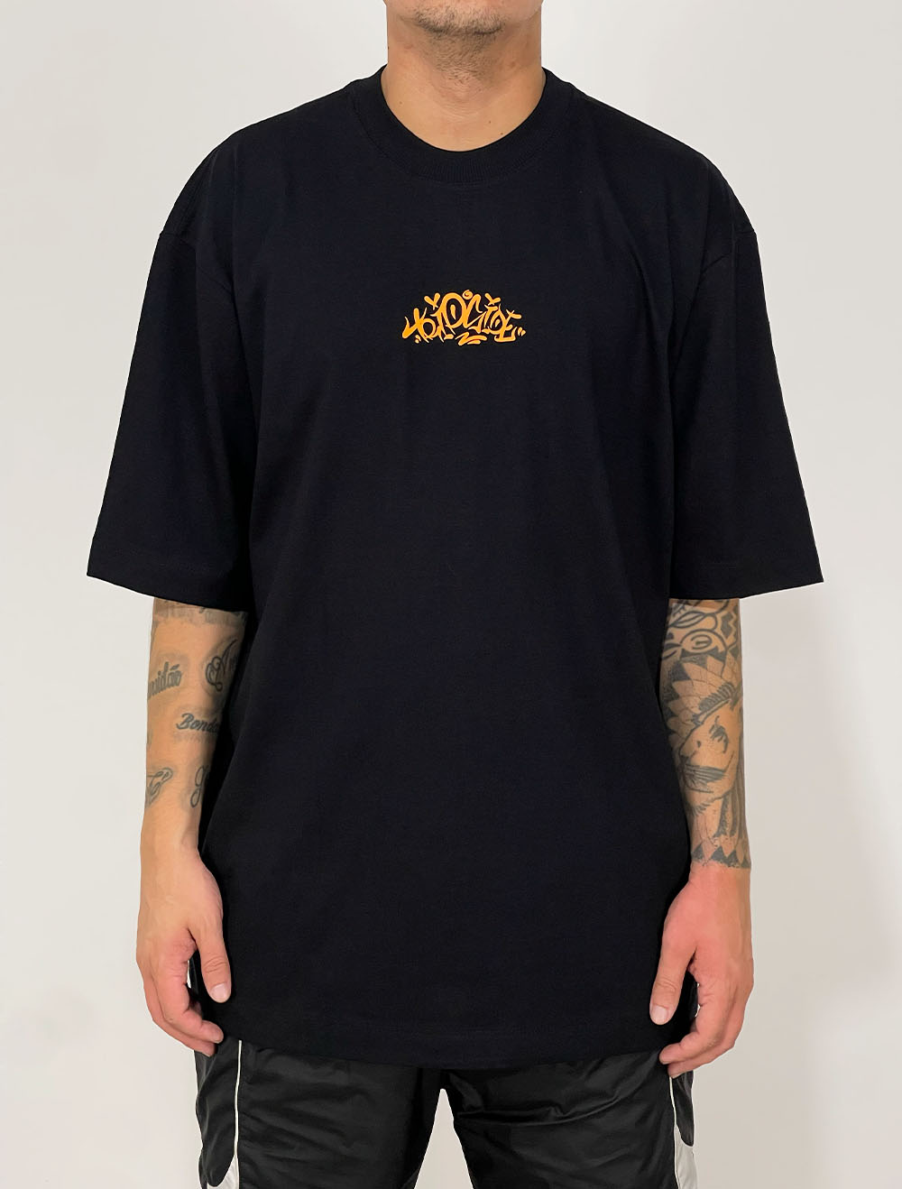 Camiseta Oversized Trip Side Ninja - Preta