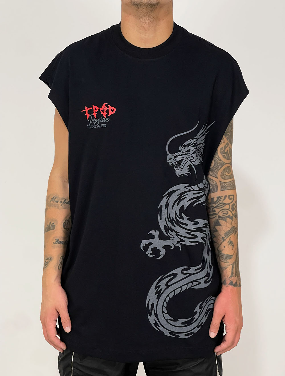 Regata Oversized Trip Side Oriental Tales - Preto