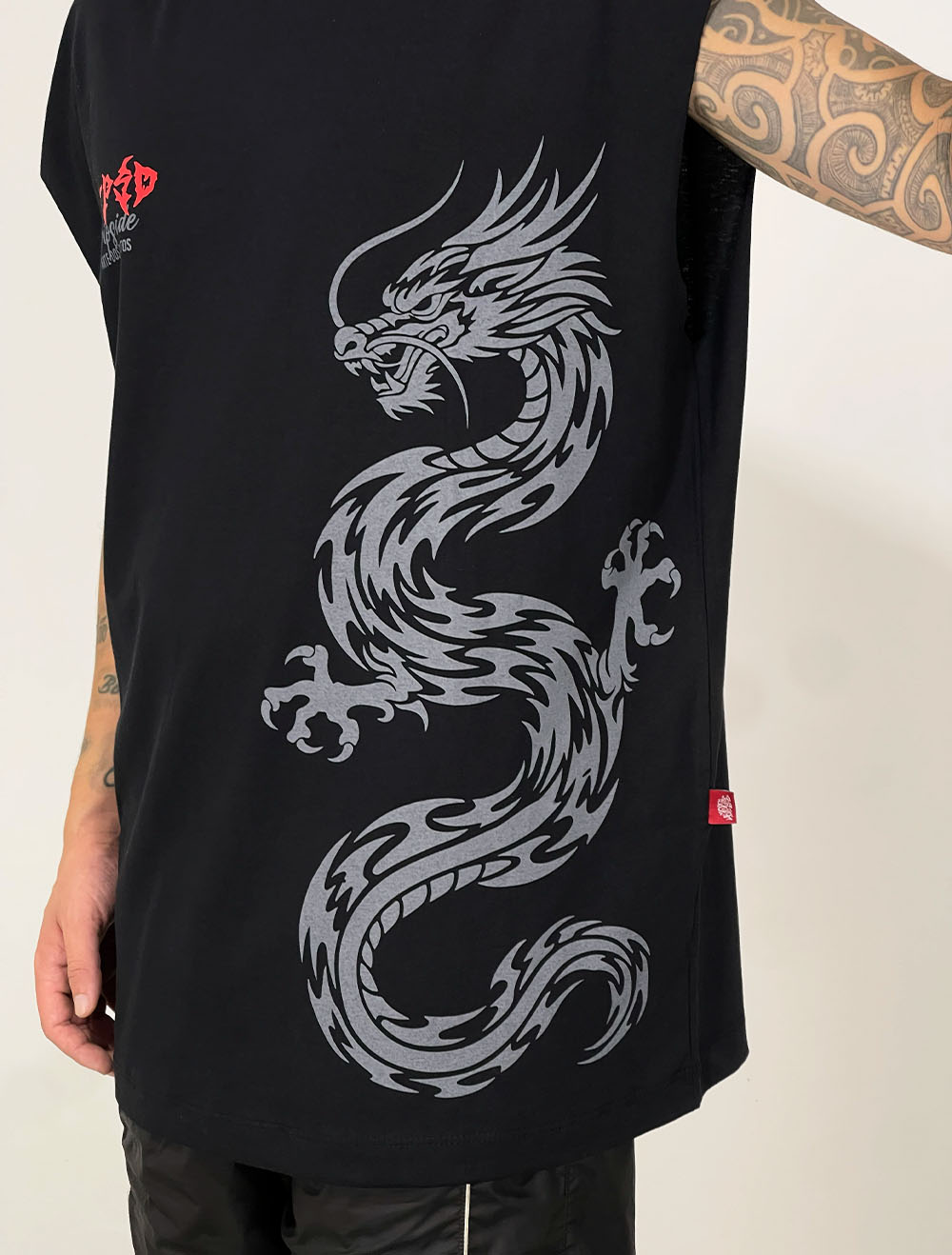 Regata Oversized Trip Side Oriental Tales - Preto