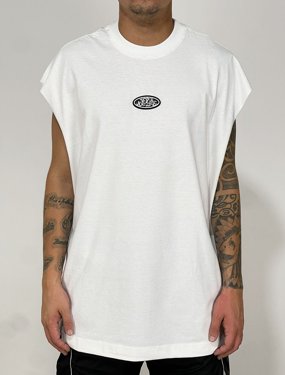 Regata Oversized Trip Side Tag Code Logo - Off White
