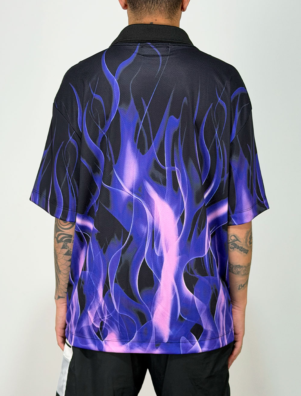 正規品 Omiya Ardija Vintage 2004 longsleeve Camiseta De Time Oversized Trip Side Live Fire - Preta