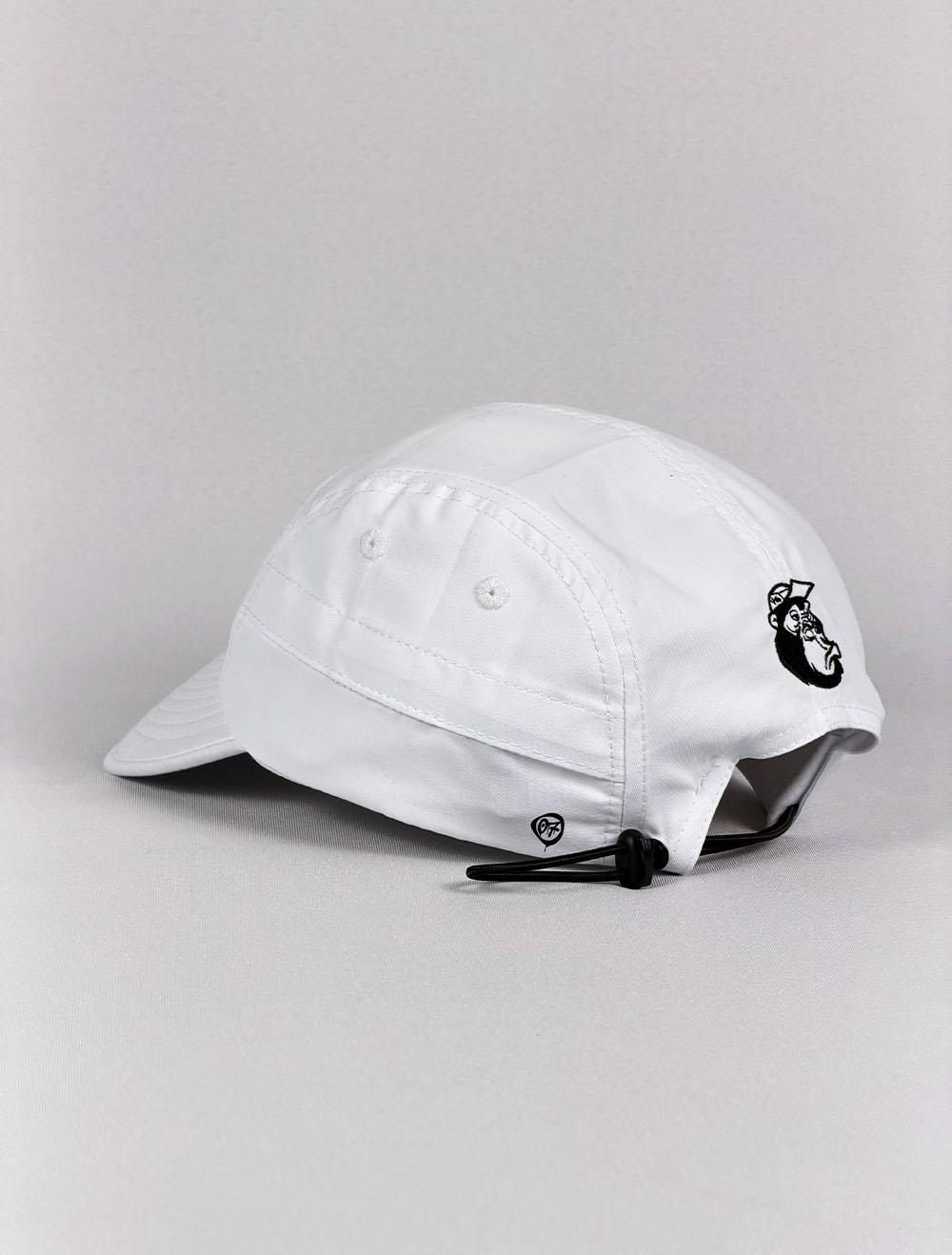 Boné 5 Five Panel Vizu07 Sport Air - Branco - Aba Curta e Flexível