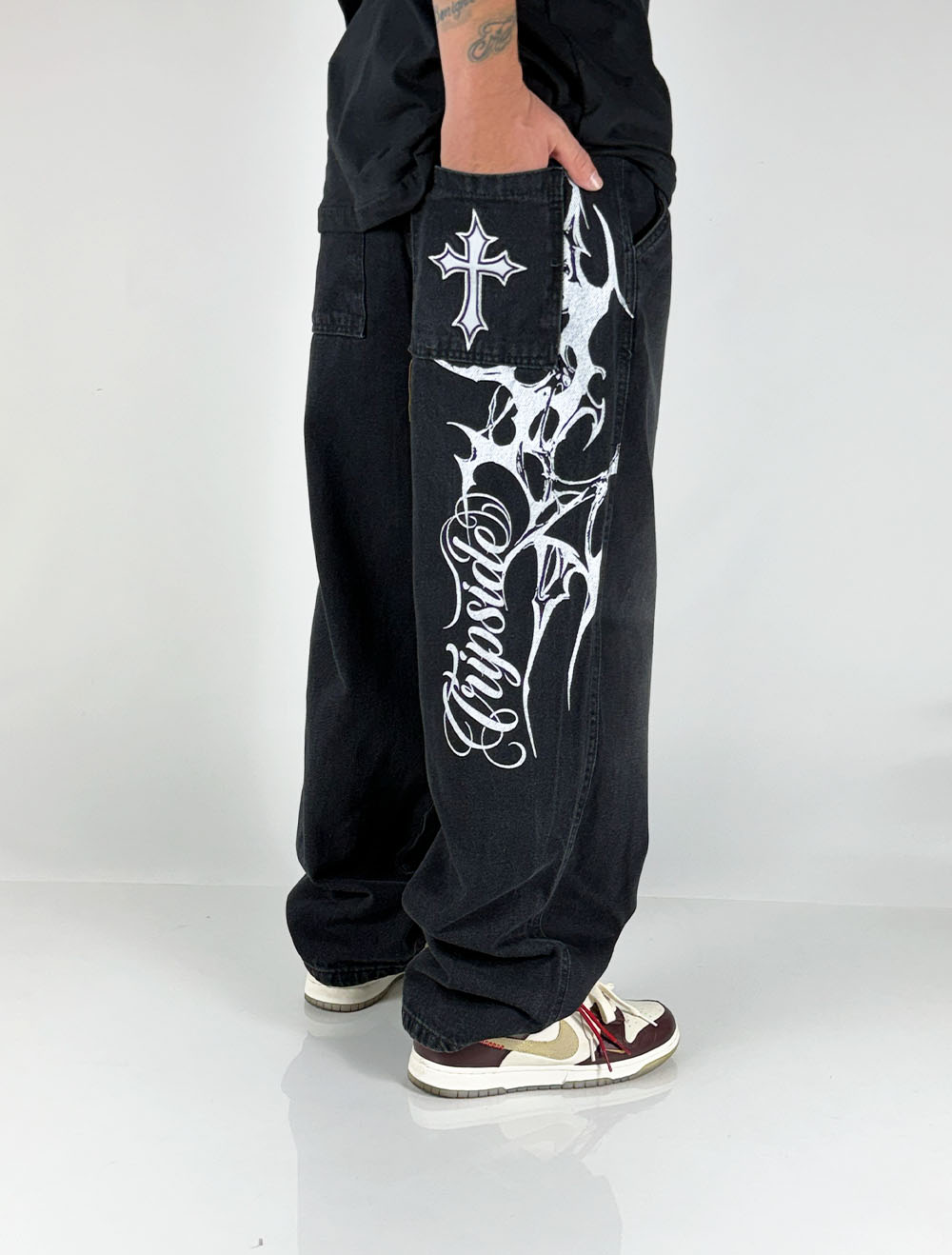 Calça Jeans Trip Side Tag Hayden Element - Preta