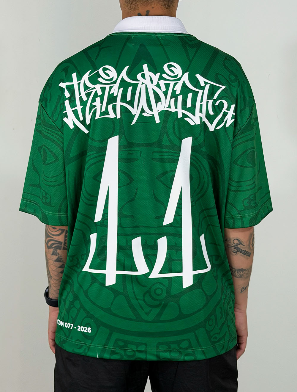Camiseta de Time Oversized trip Side Seleção México - Verde